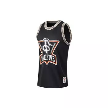 Жилет баскетбольный Li Ning Badfive Print Quick-Dry Breathable для мужчин, черный AAYT603-2 4XL