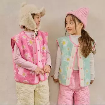 Жилет-букле Lilypuri Daisy, 2 цвета Pink/120