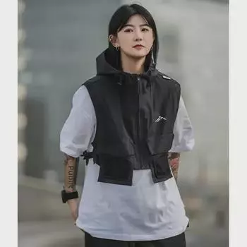 Жилет Cityboy Retro Tactical с капюшоном и карманами One Size