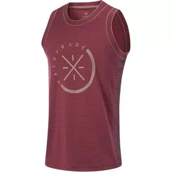 Жилет для баскетбола Li Ning Wade Series с круглым вырезом, удобный, дышащий, быстросохнущий, цвет малиновый-фиолетовый AAYU063-4 L