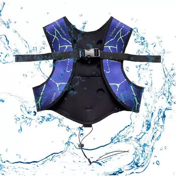 Жилет для дайвинга, регулируемый, легкий, для подводного плавания, апноэ M
