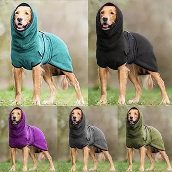 Жилет для домашних животных, пальто, теплая модная флисовая одежда для собак, зимние толстовки с капюшоном, куртка M