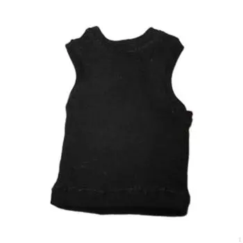 Жилет для мужской фигурки 1/6 для 12-дюймовых кукол чёрный