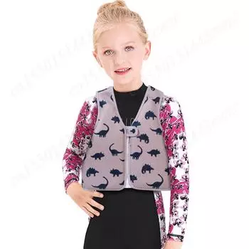 Жилет для плавания для малышей, детский тренировочный жилет для плавания с героями мультфильмов, милый спасательный жилет, плавучесть, одежда для бассейна