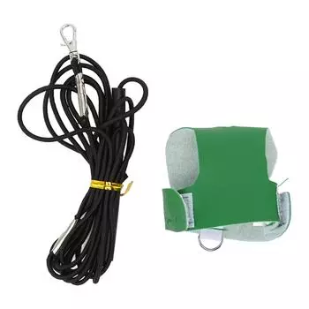 Жилет для полёта с поводком для попугаев, не скользящая ручка, дышащий костюм для полёта с поводком S