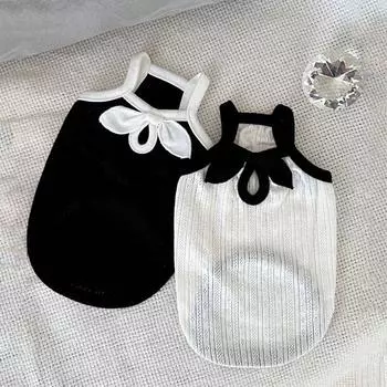 Жилет для собак, простой и дышащий, тонкий и двуногий, для маленьких собак, плюшевых щенков, котят, домашних животных, летняя одежда, одежда для щенков, жилет для собак XS