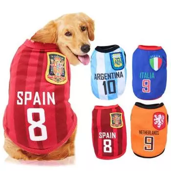 Жилет для собаки. Тонкая работа. Различные стили. Привлекательная сетка. Яркий цвет. Одевание. Мир. L небесно-голубой