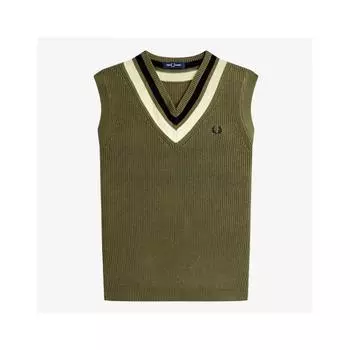 Жилет Fred Perry с V-образным вырезом и отделкой бретельками Afpm2336524 Q55 S