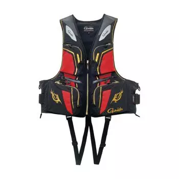 Жилет Gamakatsu Floating GM2193 Черный x Красный M