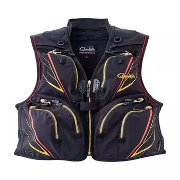 Жилет Gamakatsu Half Mesh GM2327 черный 3 л чёрный