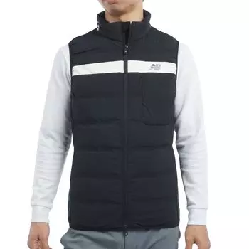 Жилет Golf Down Heat 5 [New Balance] (Водоотталкивающий, ветрозащитный, удерживающий) / Мужская / 012-4258001 010_Черный [L]