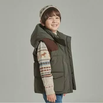Жилет Hazzys Kids Mason Duck Down Hsw11en05m Kk Khaki/120