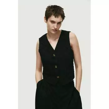 Жилет HM Broderie Anglaise Черный