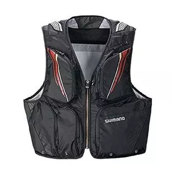 Жилет короткий SHIMANO 2WAY черный M VE-022T