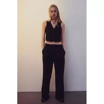 Жилет костюма HM черный