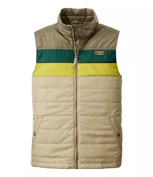Жилет мужской Mountain Classic Puffer Color Block US Fit Regular L Dark Multicolor 1000207150 [LLBE], цвет гриб/песчаник