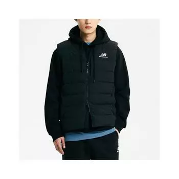 Жилет New Balance Padded Vest Active Light Lightweight Down Vest Nbnpd42963 Black P2411 NBNPD42963BLACK/S