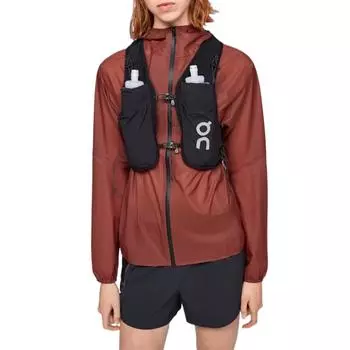 Жилет On Ultra Vest 10L для активного отдыха, спортивный жилет для бега унисекс, черный 2UD30020553 M