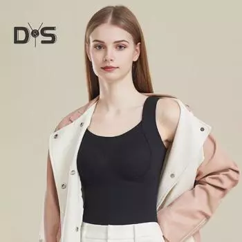 Жилет-подкладка 3D Cup Shape Теплый Удобный Самонагревающийся Термотоп Утепленный Бесшовный Осенне-Зимний Базовый Жилет M хаки