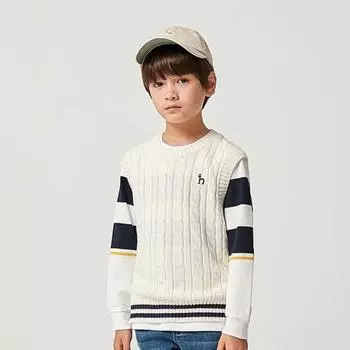 Жилет-пуловер Hazzys Kids Easy Care Hts11kv03m Iv Ivory/130