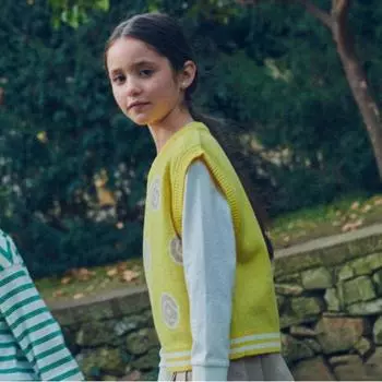 Жилет-пуловер Hedges Kids Hedges Skies Tennis Club Hts21kv56g Ye Yellow/155