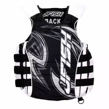 Жилет-пуловер PRO BKxWHT JLV39414 черный x белый J-FISH S/MS/M