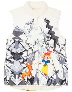 Жилет Relax Tsumori Chisato Room Wear Двусторонний зимняя серия URW133 tsumori chisato SLEEP BL M [Wacoal & Sleep] Princess C женский