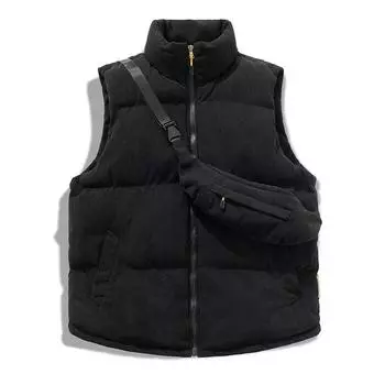 Жилет ретро осенне-зимний тренд повседневный пуховик хлопок теплый жилет хлопковое пальто M