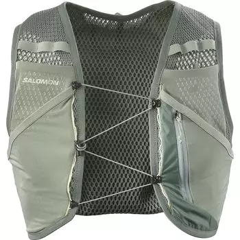 Жилет-рюкзак SALOMON Hydration Vest Backpack ACT SKIN 4 БЕЗ ФЛЯГ, унисекс, лавровый венок/кувшинка/алоэ