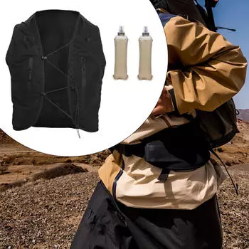 Жилет с бутылками для воды для активного отдыха S