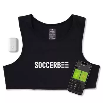 Жилет Soccerbee Lite 2 GPS Носимое устройство для отслеживания и анализа активности игроков в такие виды спорта на открытом воздухе, как лакросс - футбол, американский футбол,