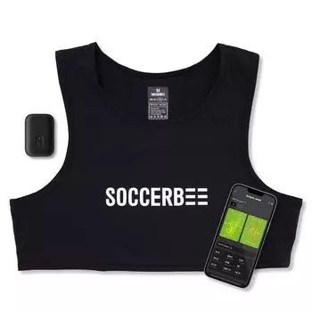 Жилет Soccerbee Pro 2 GPS Носимое устройство для отслеживания и анализа активности игроков в такие виды спорта на открытом воздухе, как лакросс - футбол, американский футбол,