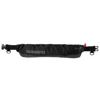 Жилет спасательный плот SHIMANO Air Jacket поясного типа (Автоматическое надувное спасательное средство) VF-052K Черный/Серый Бесплатно