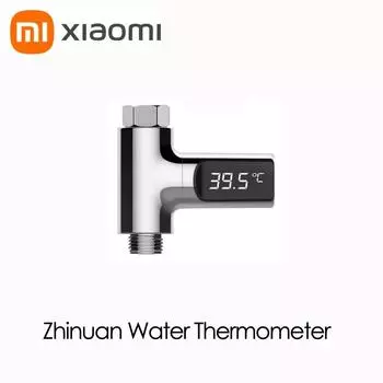 Zhinuan светодиодный дисплей домашний термометр для воды и душа измеритель температуры монитор кухня ванная комната умный дом уход за ребенком
