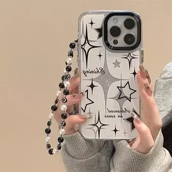 Zhitai 15Promax iPhone Case: Three-in-One Acrylic Cover with Bracelet for iPhone 12, 13 Pro, 14. iPhone 11