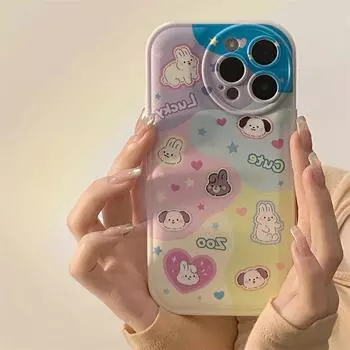 Zhitai Apple iPhone 15 Pro Max/14/13 Pro/12/11 Air Cushion Case for Women iPhone 6