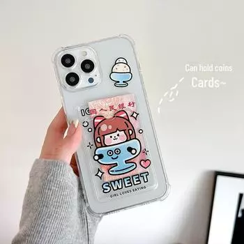 Zhitai Card Holder Case for iPhone 16 Pro - Popular Apple Phone Case for Models 13/14/15/16