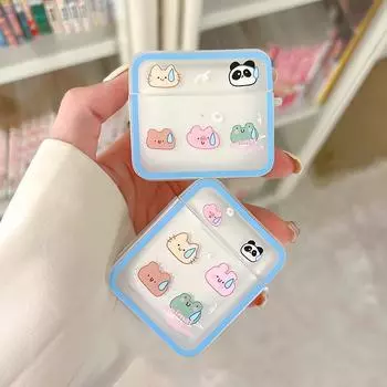 Zhitai Cartoon Apple AirPods Pro Square Case Cover для AirPods 2/3 Gen AirPods 1/2