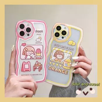 Zhitai Cartoon Floral TPU Silicone Case for iPhone 14 Pro/12/XS/XR/7/8 Plus iPhone X/XS