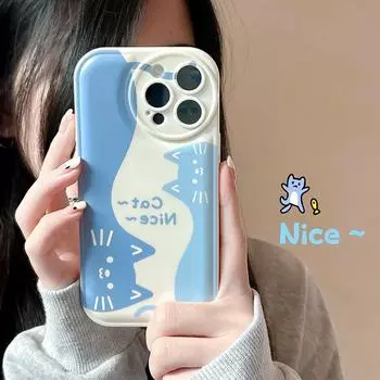 Zhitai Cartoon iPhone 15 Pro Air Cushion Case for Apple 14/12/11 iPhone 14