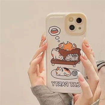Zhitai Cartoon Leather Phone Case for iPhone 11/13/14Pro/XS/7/8Plus/XR iPhone 11 Pro Max