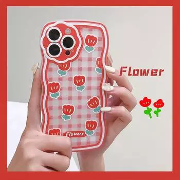 Zhitai Floral Silicone Wave Case for iPhone 13/14/12 Pro Max/XS iPhone 11 Pro