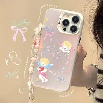 Zhitai Frosted Laser Case for iPhone 14/13/12, Apple 16/15 Pro, Huawei Mate 60 with Bracelet Huawei Mate 60 Pro/Pro+