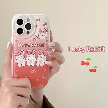 Zhitai Huawei Mate60Pro & iPhone 14/15 Air Cushion Case - Cute Design for Women iPhone 14 Pro Max