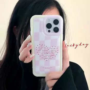 Zhitai iPhone 15 Pro Max Case: Compatible with Apple 14, 13 Pro, 12. Chessboard Design with Shock-Absorbing Airbag Protection. iPhone XR