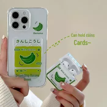 Zhitai iPhone 16 Pro Card Holder Case & AirPods Cover Compatible with iPhone 14. iPhone 11 Pro