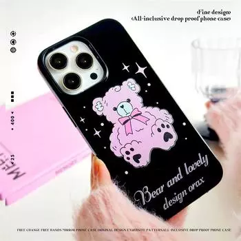 Zhitai iPhone 16 Pro Case - Compatible with iPhone 8 to 15, Cartoon Jelly Shell Design for 14/13 Pro and 12/8 Plus. iPhone 14 Plus