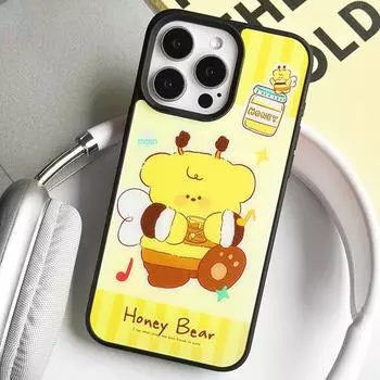 Zhitai iPhone Case: Compatible with 11 to 16 Pro Max, Cartoon/Matte Black Frame, Suitable for iPhone 12/13/14/15. iPhone 12/12 Pro