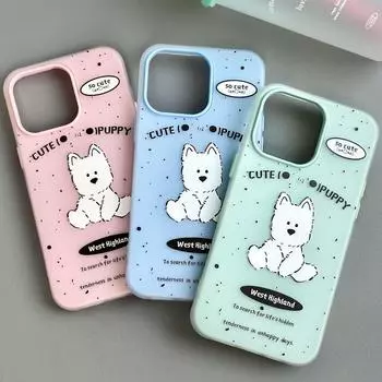 Zhitai iPhone Case: Compatible with iPhone 11 to 15, Jelly Skin, Cartoon Design iPhone 15