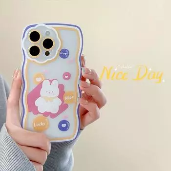 Zhitai iPhone Case: Fits iPhone 11 Pro Max, 12 Pro, 13, and 14 with Cartoon and Floral Design iPhone 14 Pro